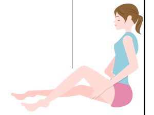 壁にもたれかかってやるやり方